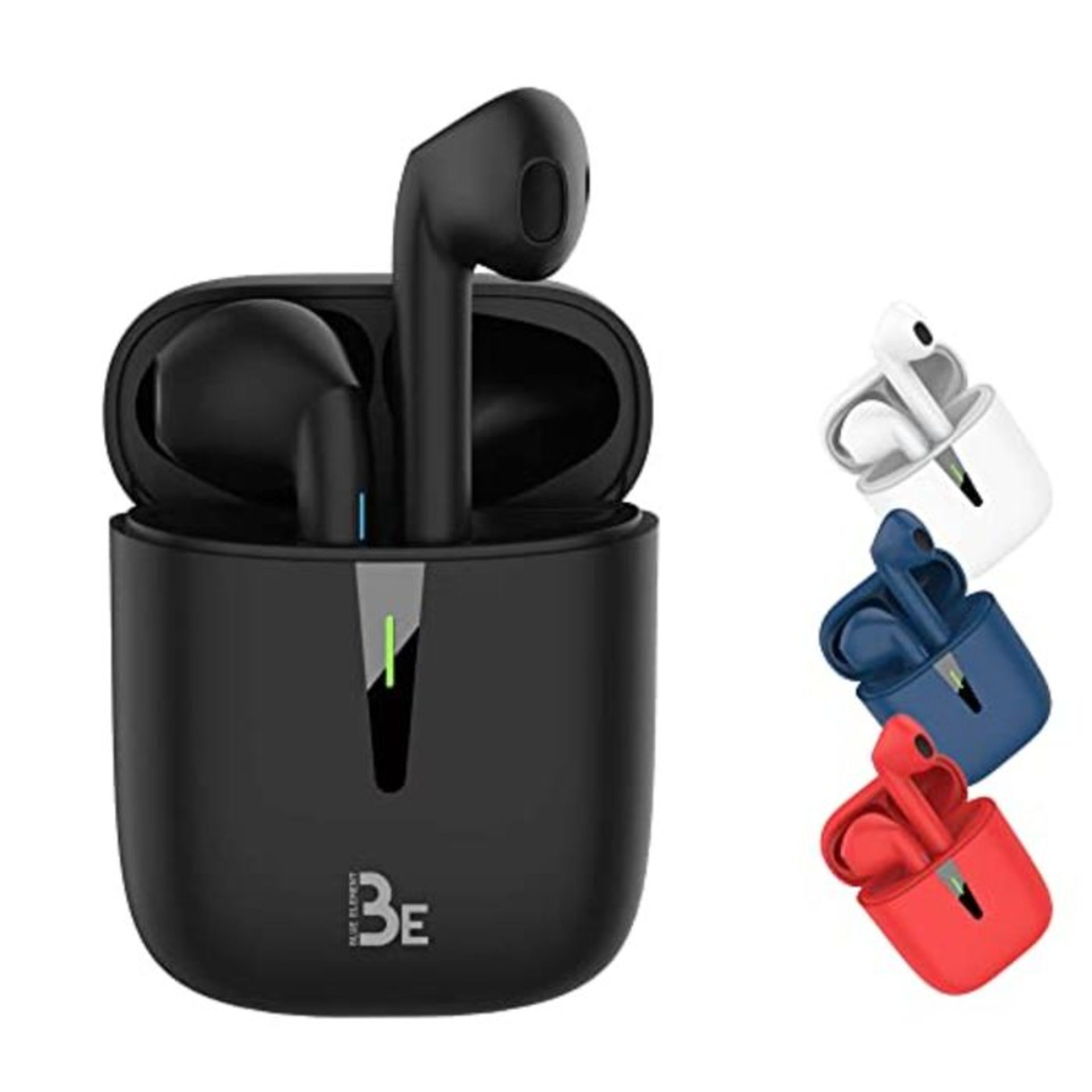 BE Pop Bluetooth 5.1 TWS - Casque stÃ©rÃ©o 3D HD sans Fil, Autonomie de Batterie 1