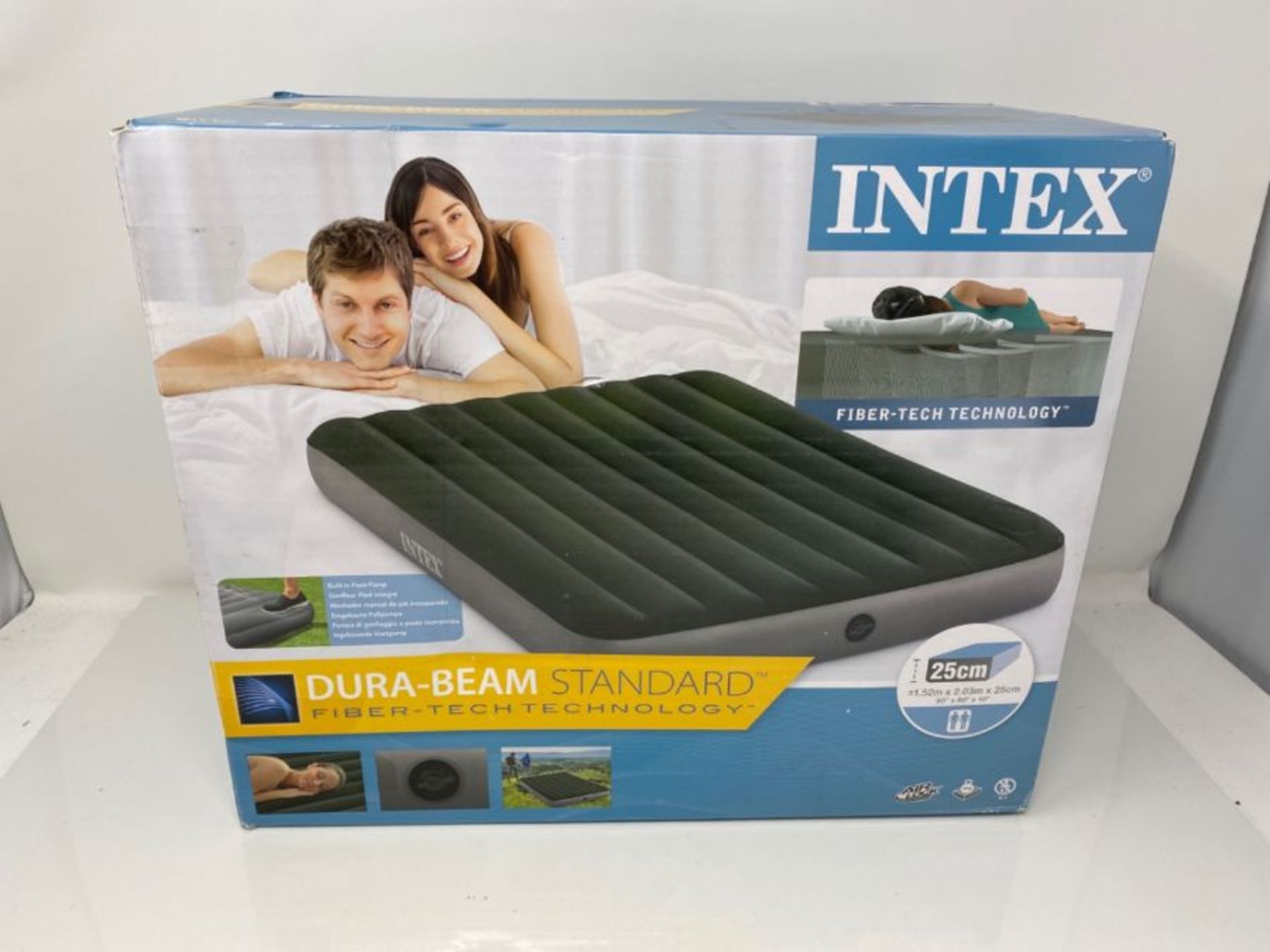 Intex 64763 Materasso Downy Matrimoniale, 152 x 203 x 25 cm - Image 2 of 3