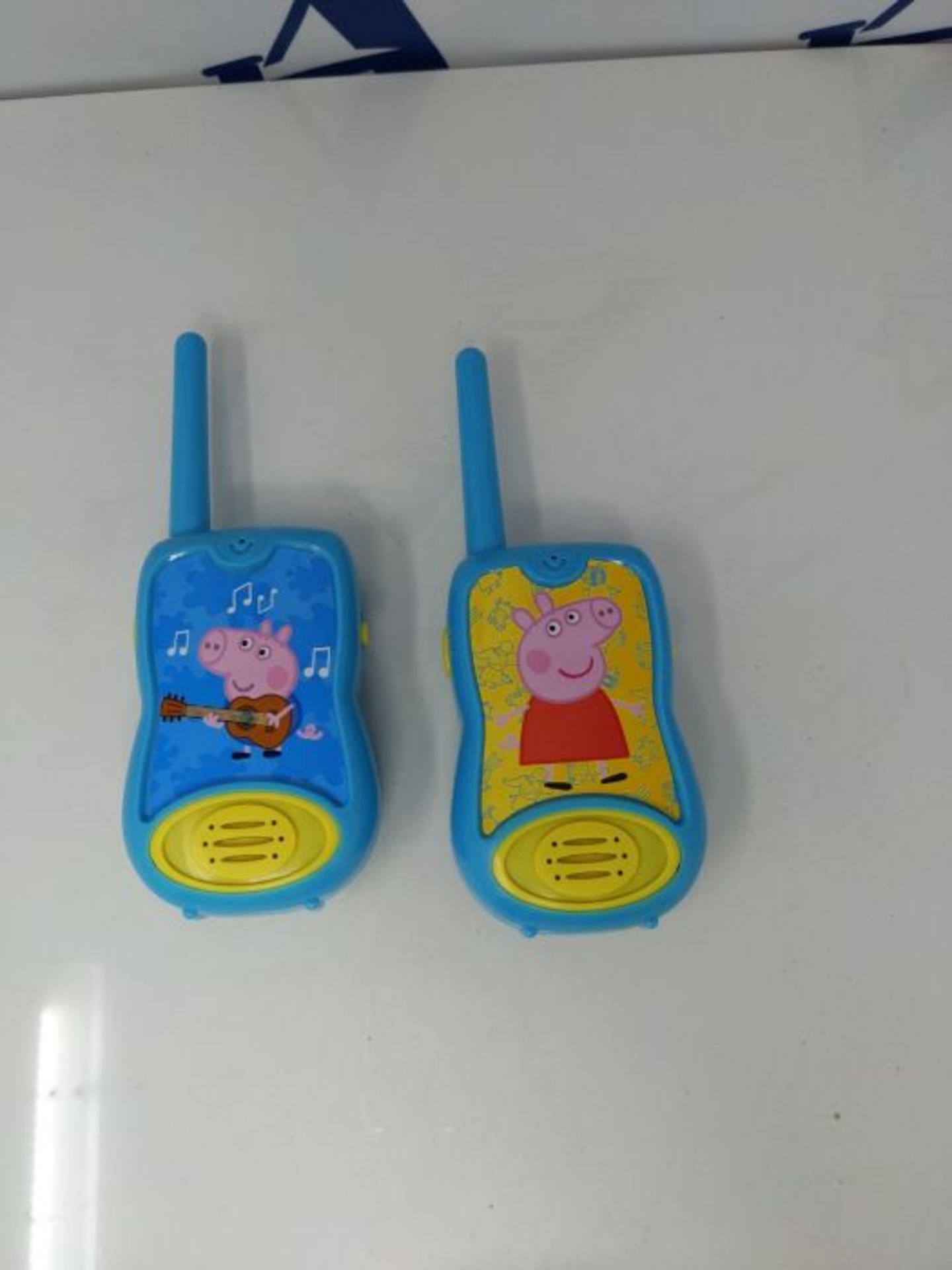 Lexibook 8597478 TW12PP Peppa Pig Walkie-Talkies, für Kinder, Gürtelclip, Batterie, - Image 2 of 2
