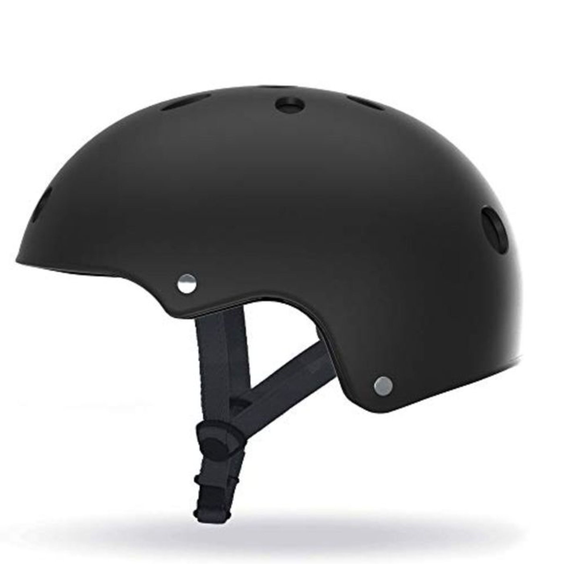 SCOOTY Casque pour Trottinette/Hoverbaord/Skate/Roller Taille Mixte Adulte, Noir, Medi