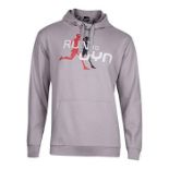 RRP £57.00 UYN Unisex's Uynner Club Runner Sweatshirt, Sharkskin, XL