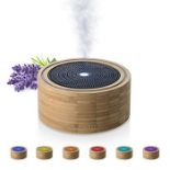 Medisana 60083 Ad 625 Bamboo Aroma Diffuser with Wellnesslicht in 6 Colours