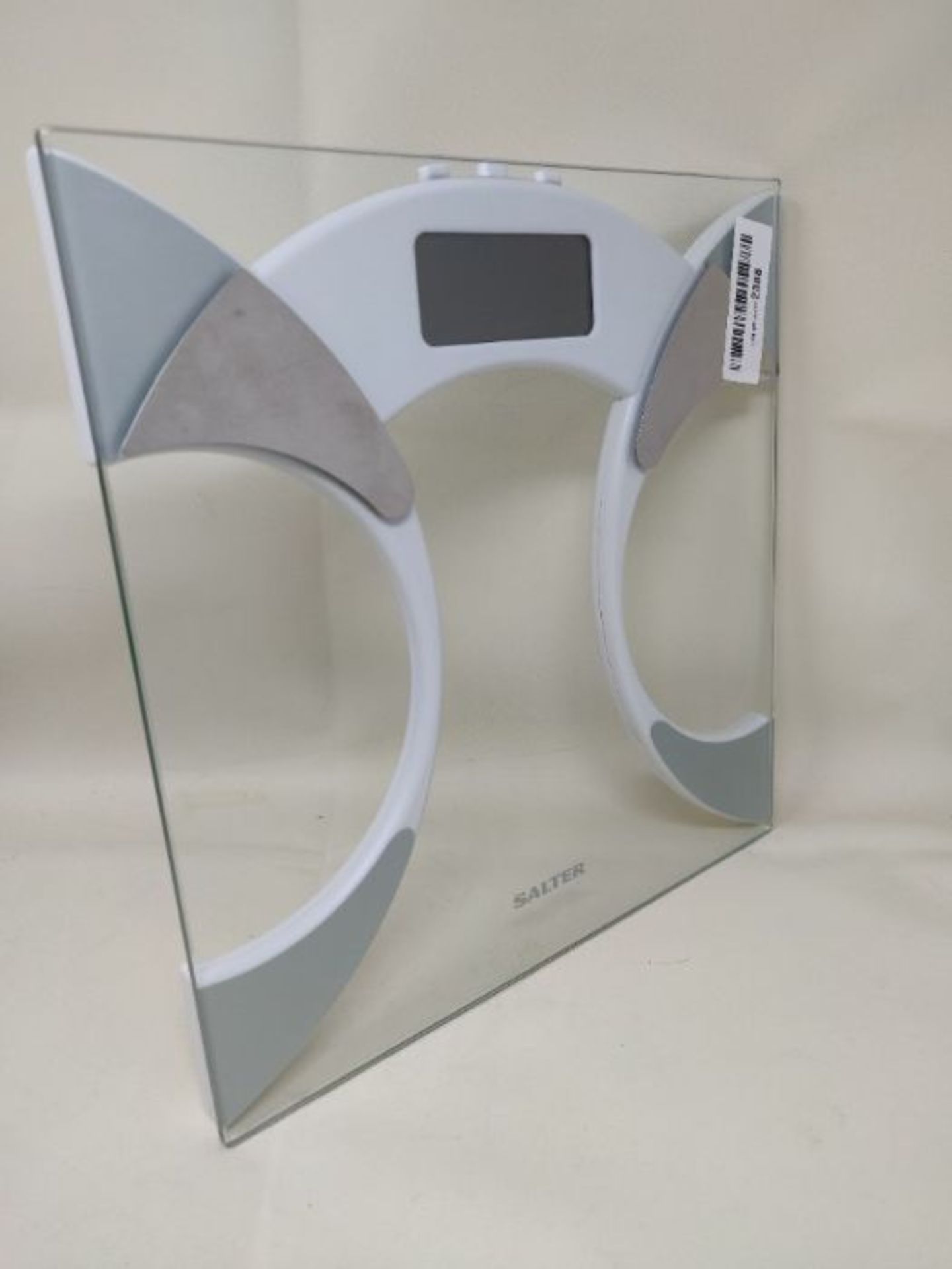 Salter Ultra Slim Analyser Bathroom Scales, Measure Weight BMI BMR Body Fat Percentage - Image 2 of 2