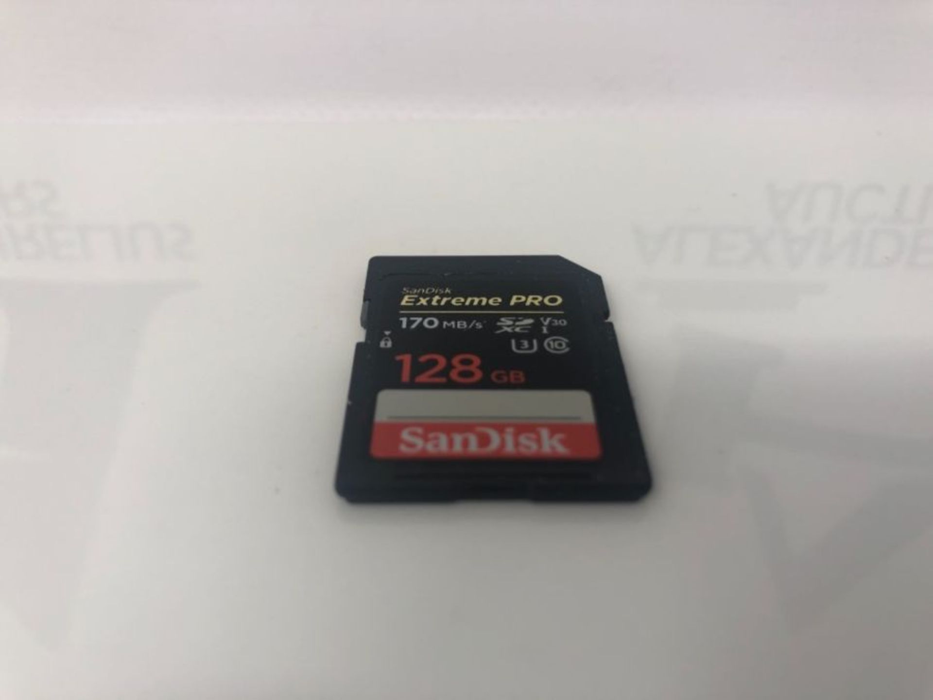 SanDisk Extreme Pro SDXC UHS-I Speicherkarte 128 GB (V30, Übertragungsgeschwindigkeit - Image 2 of 2
