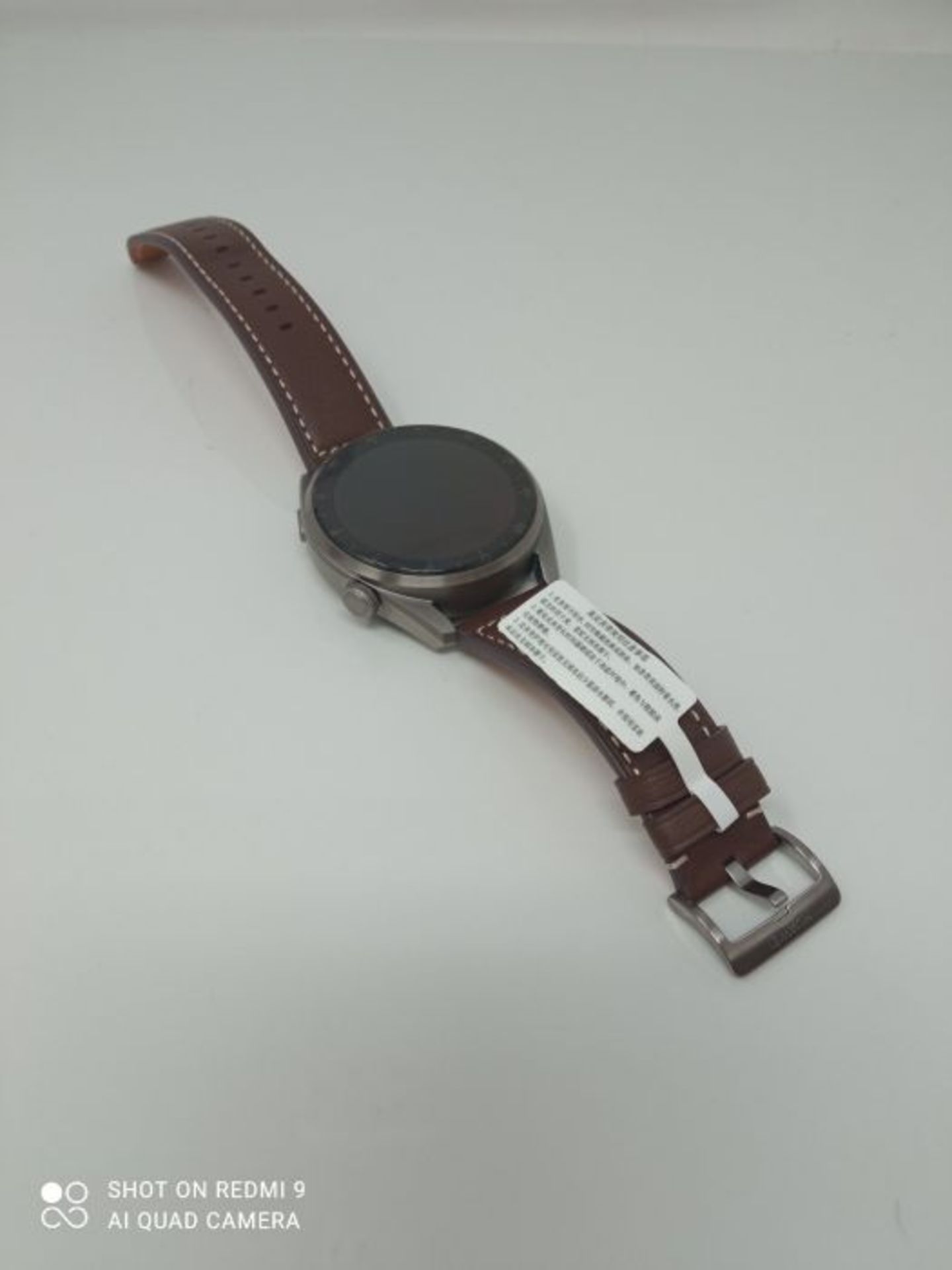RRP £399.00 HUAWEI Watch 3 Pro Classic - Smartwatch Brown - Image 3 of 3