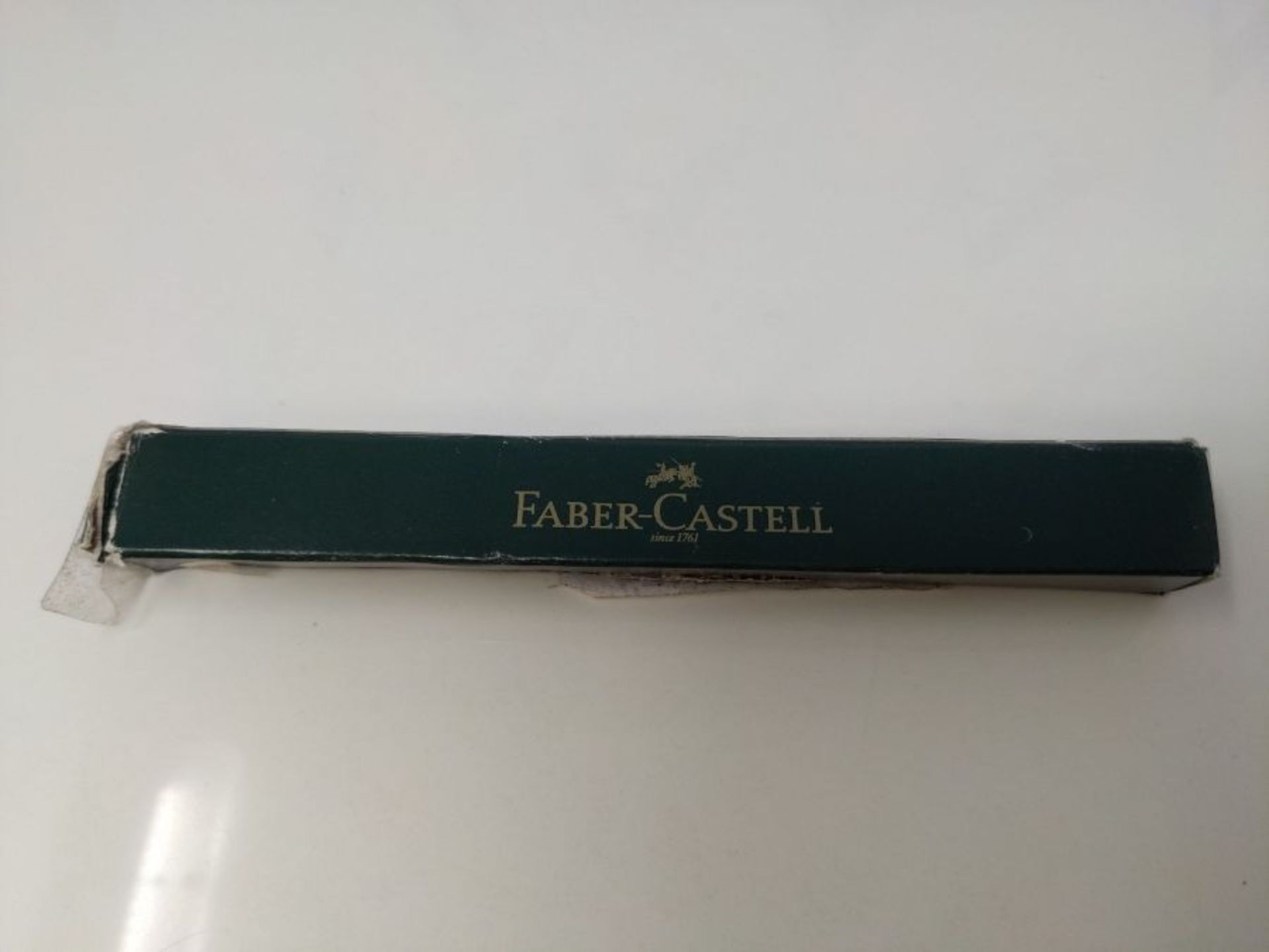 RRP £63.00 Faber-Castell Ambition OpArt 149621 Fountain Pen Nib Width F White Sand Pack of 1 - Image 2 of 3