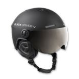 RRP £56.00 Black Crevice Unisex's Gstaad Ski Helmet size M/L