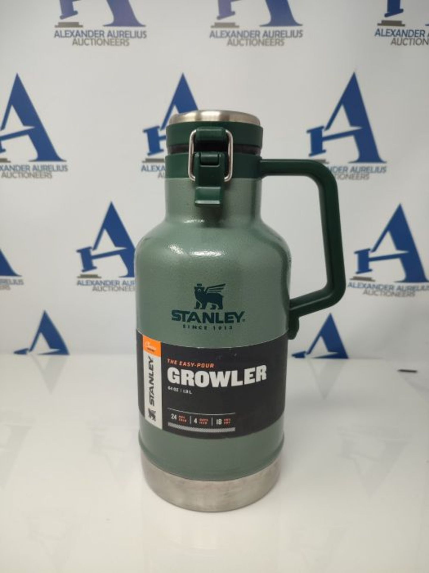 Stanley Classic Easy-Pour Growler 1,9 Liter / 64oz Hammertone Green â¬  Thermoiso - Image 2 of 2