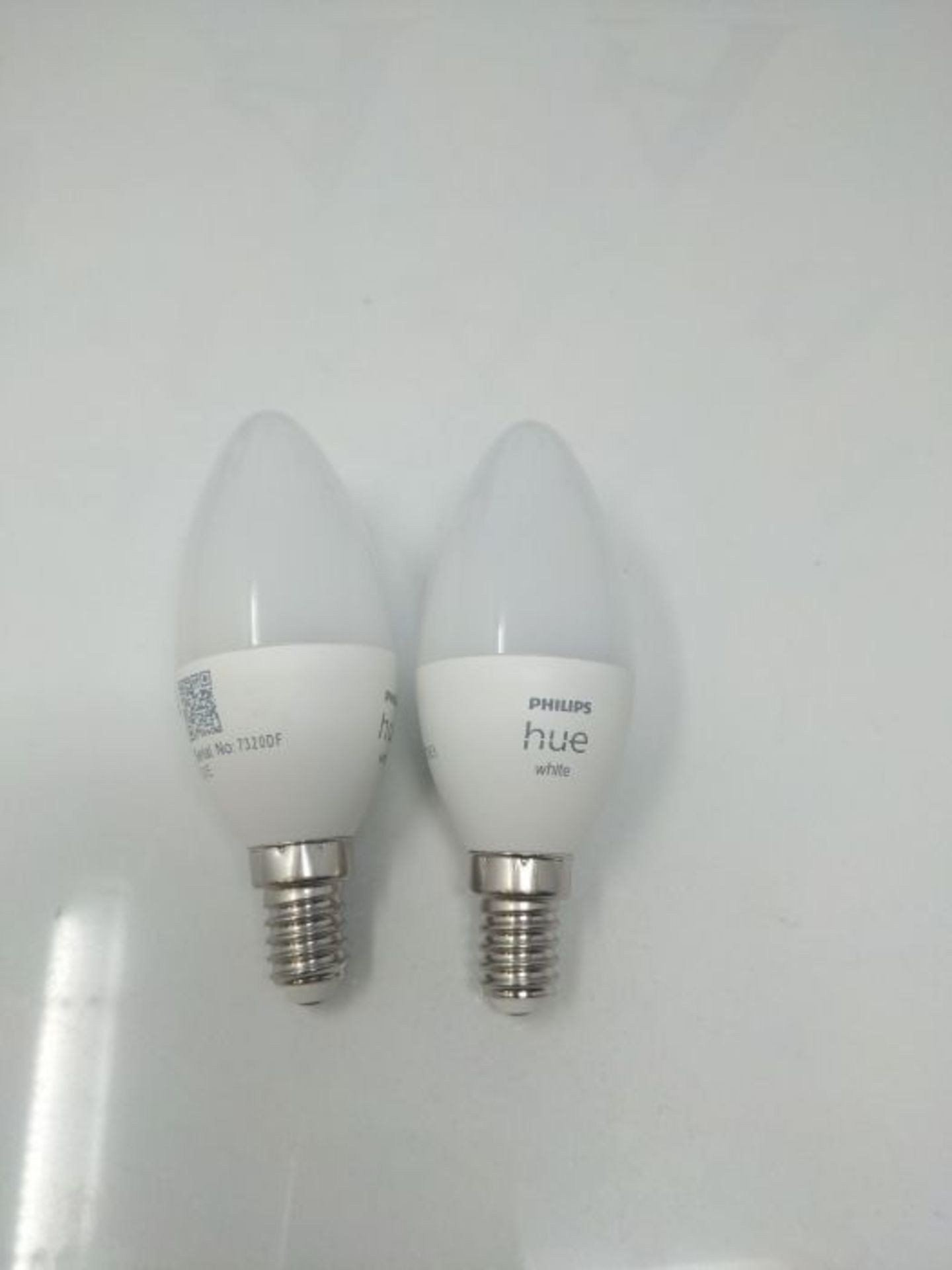 Philips Hue White E14 LED Lampe Doppelpack, dimmbar, warmweiÃxes Licht, steuerbar vi - Image 3 of 3