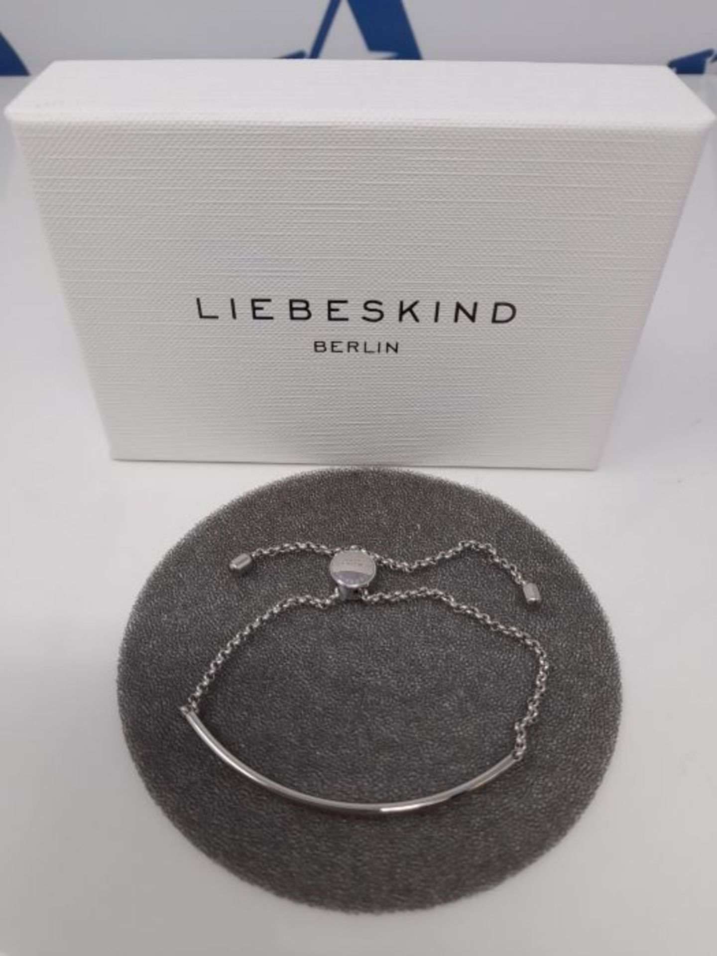 Liebeskind Berlin Unisex Stainless Steel Link Bracelet - Image 2 of 3