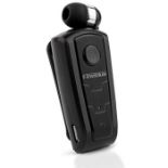Bronzi Fineblue F910 - Smartphone Bluetooth Earphones With Clip - Retractable Wire - B
