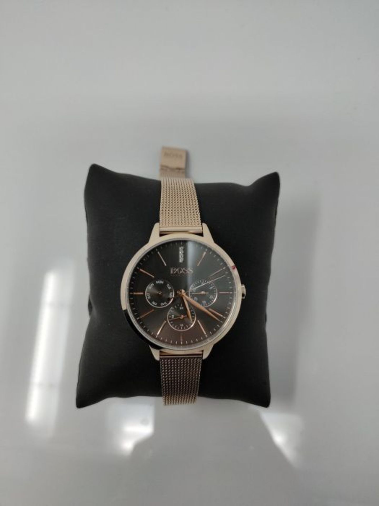 RRP £145.00 BOSS Unisex-Adult Multi dial Quartz Watch with Stainless Steel Strap 1502424 - Image 2 of 2