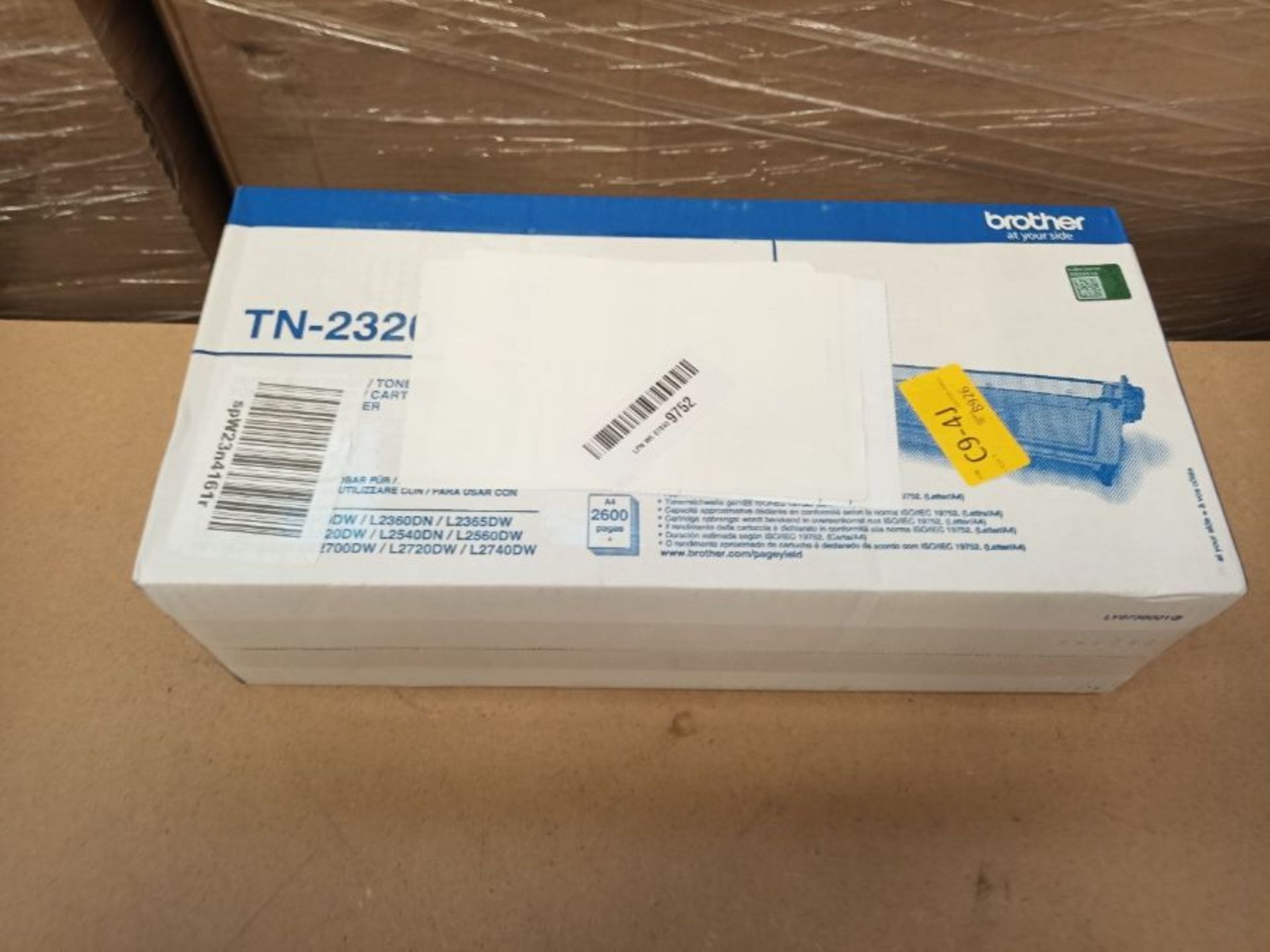 RRP £56.00 Brother TN-2320 Toner Cartridge, Black, Single Pack, High Yield, Includes 1 x Toner Ca - Image 2 of 3
