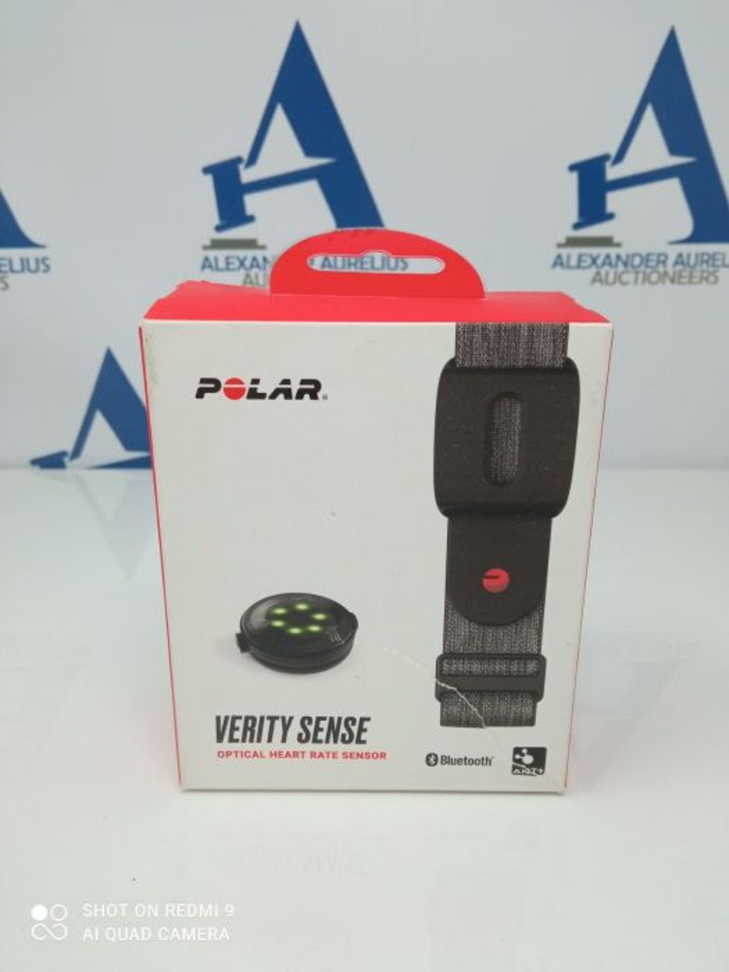RRP £78.00 Polar Verity Sense - Optical Heart Rate Monitor Armband for Sport - ANT+ and Dual Blue - Image 2 of 3