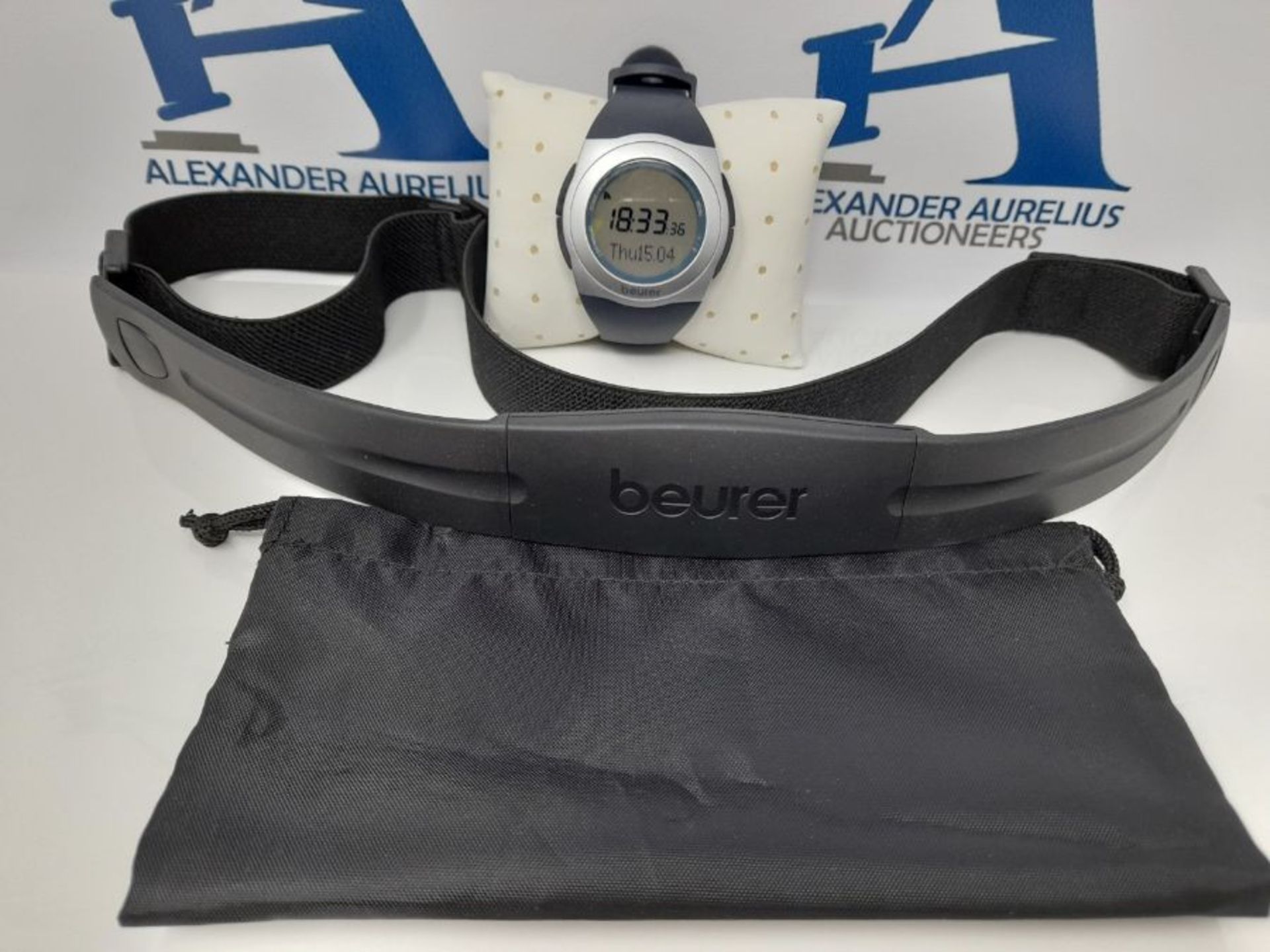 Beurer PM 25 Pulsuhr, mit Brustgurt, Trainingsbereich, Kalorienverbrauch, Fettverbrenn - Image 2 of 3