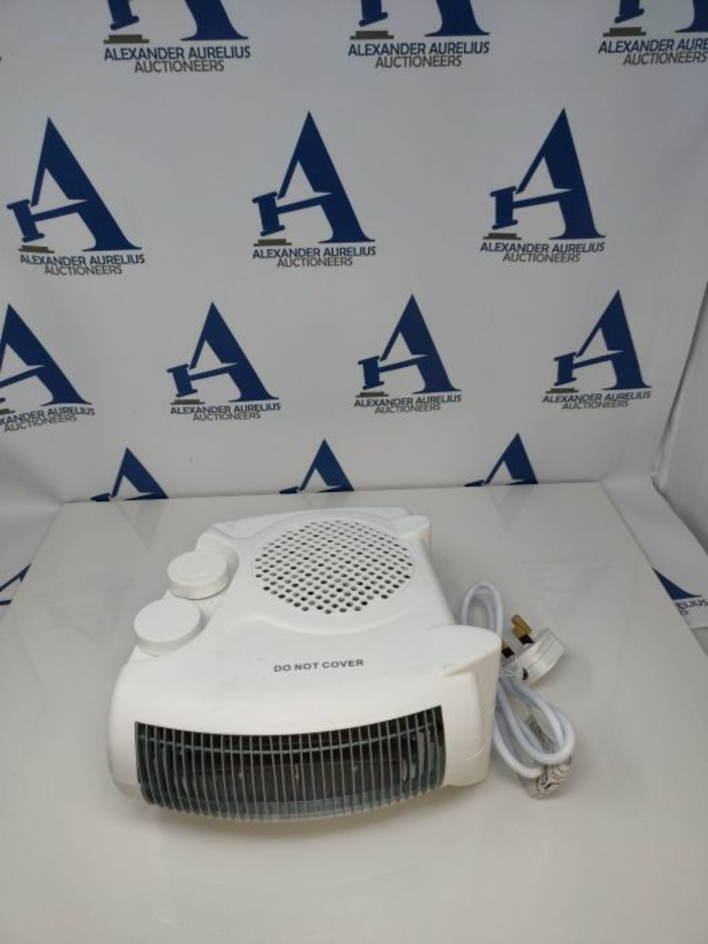 Rhino H02073 2 kW Fan Heater - White - Image 2 of 2