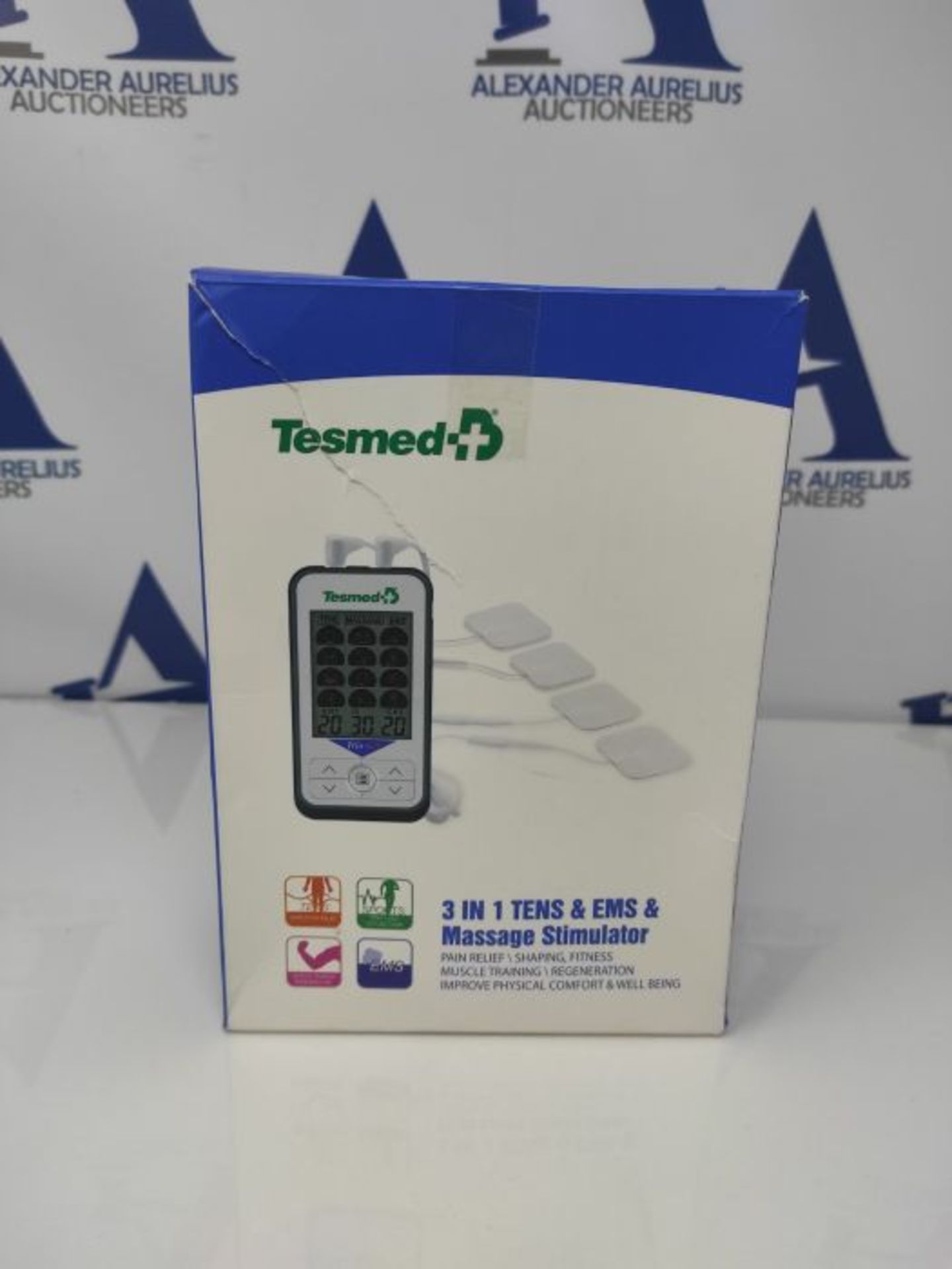 TESMED Trio 6.5 elettrostimolatore con Batteria Ricaricabile, Muscolare, TENS e Massag - Image 2 of 3