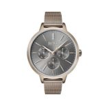 RRP £145.00 BOSS Unisex-Adult Multi dial Quartz Watch with Stainless Steel Strap 1502424