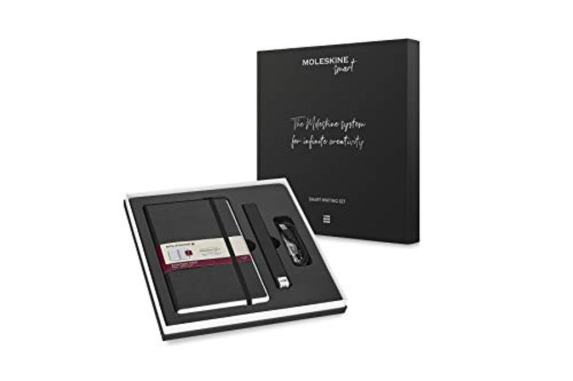 RRP £109.00 Moleskine Smart Writing Set, Pen+ Ellipse and Notebook Paper Tablet, Digital Notebook