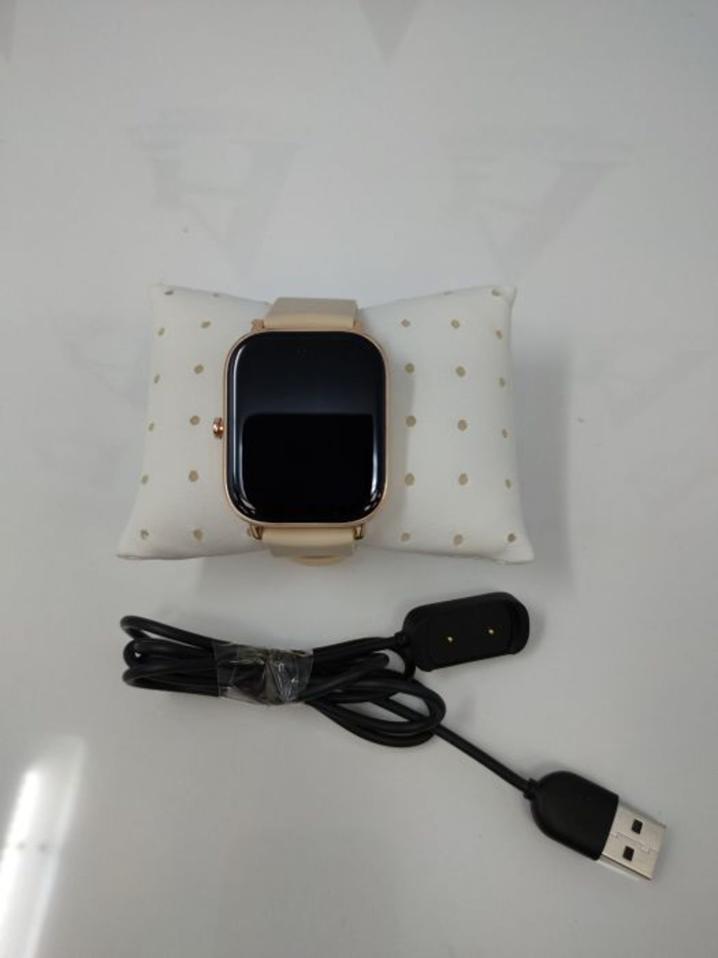RRP £92.00 Amazfit GTS - Smartwatch Desert Gold - Image 2 of 2