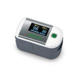 Medisana PM 100 Finger Pulse Oximeter - Precisely Measure Blood Oxygen Saturation + He