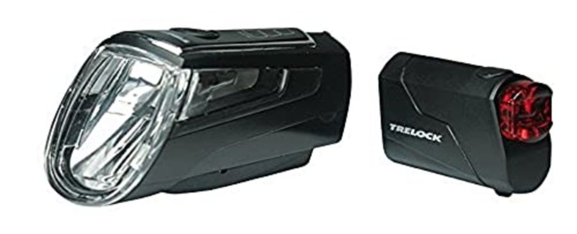Trelock Batterie Beleuchtungsset LS 560 720 Schwarz Li-ion Set, Black, 10 x 5 x 3 cm
