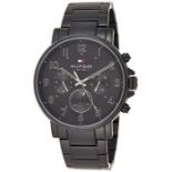 RRP £199.00 Tommy Hilfiger Mens Multi dial Quartz Watch with Stainless Steel Strap 1710383