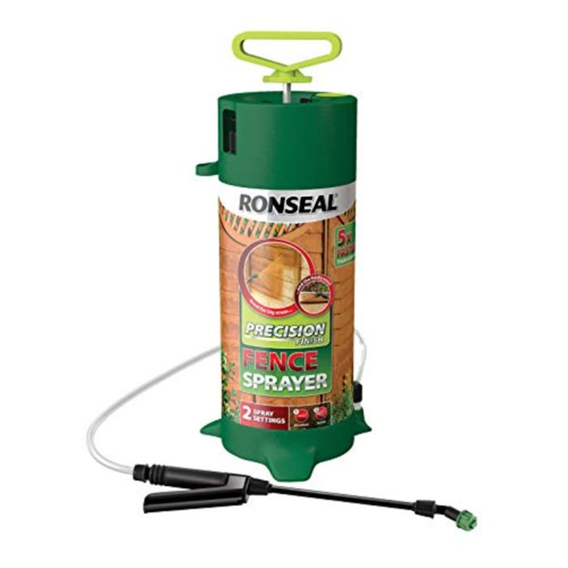 RONSEAL Green RSLPPFS PPFS Precision Pump Fence Sprayer