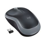 Logitech M185 Wireless Mouse, 2.4GHz with USB Mini Receiver, 12-Month Battery Life, 10