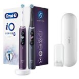RRP £257.00 Braun Oral-B 4210201315674 iO 8 Electric Toothbrushes with Magnetic Technology Soft Mi