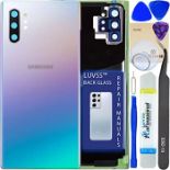 LUVSS Replacement for Samsung Galaxy Note 10+ Plus SM-N975F N976F Back Glass With Came