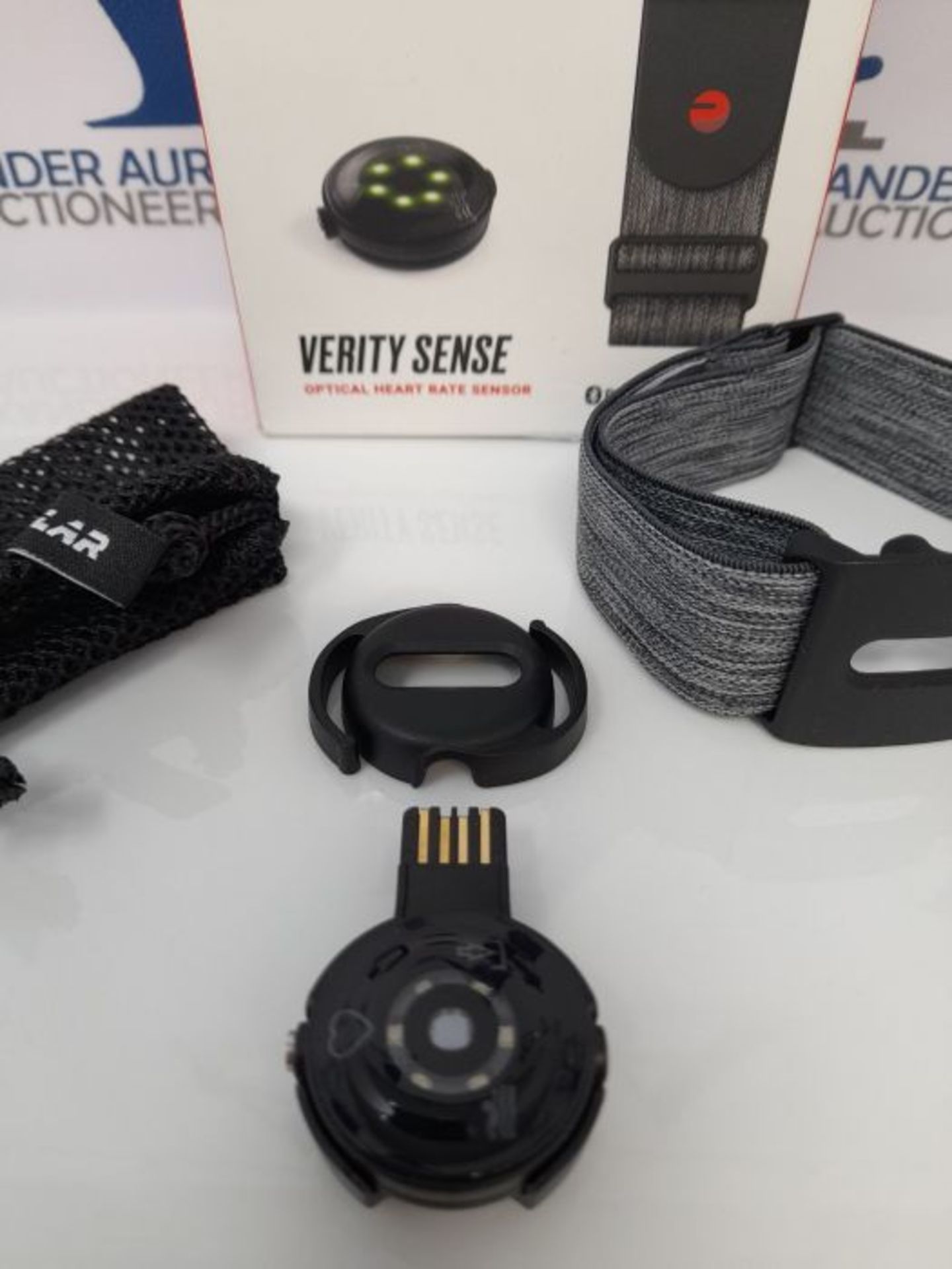RRP £78.00 Polar Verity Sense - Optical Heart Rate Monitor Armband for Sport - ANT+ and Dual Blue - Image 3 of 3