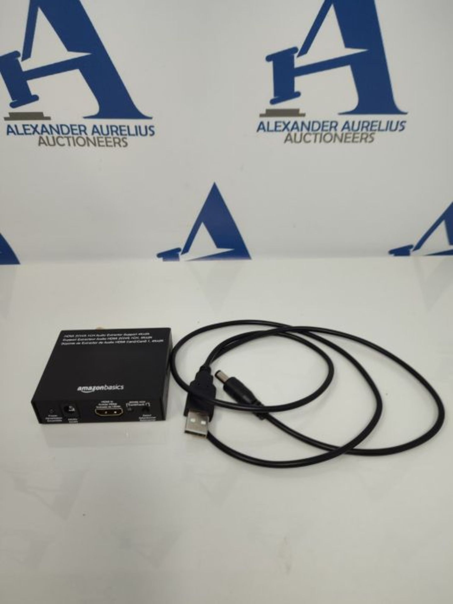 Amazon Basics - Convertisseur d'extracteur audio, HDMI vers HDMI + Audio (SPDIF + RCA - Image 2 of 2