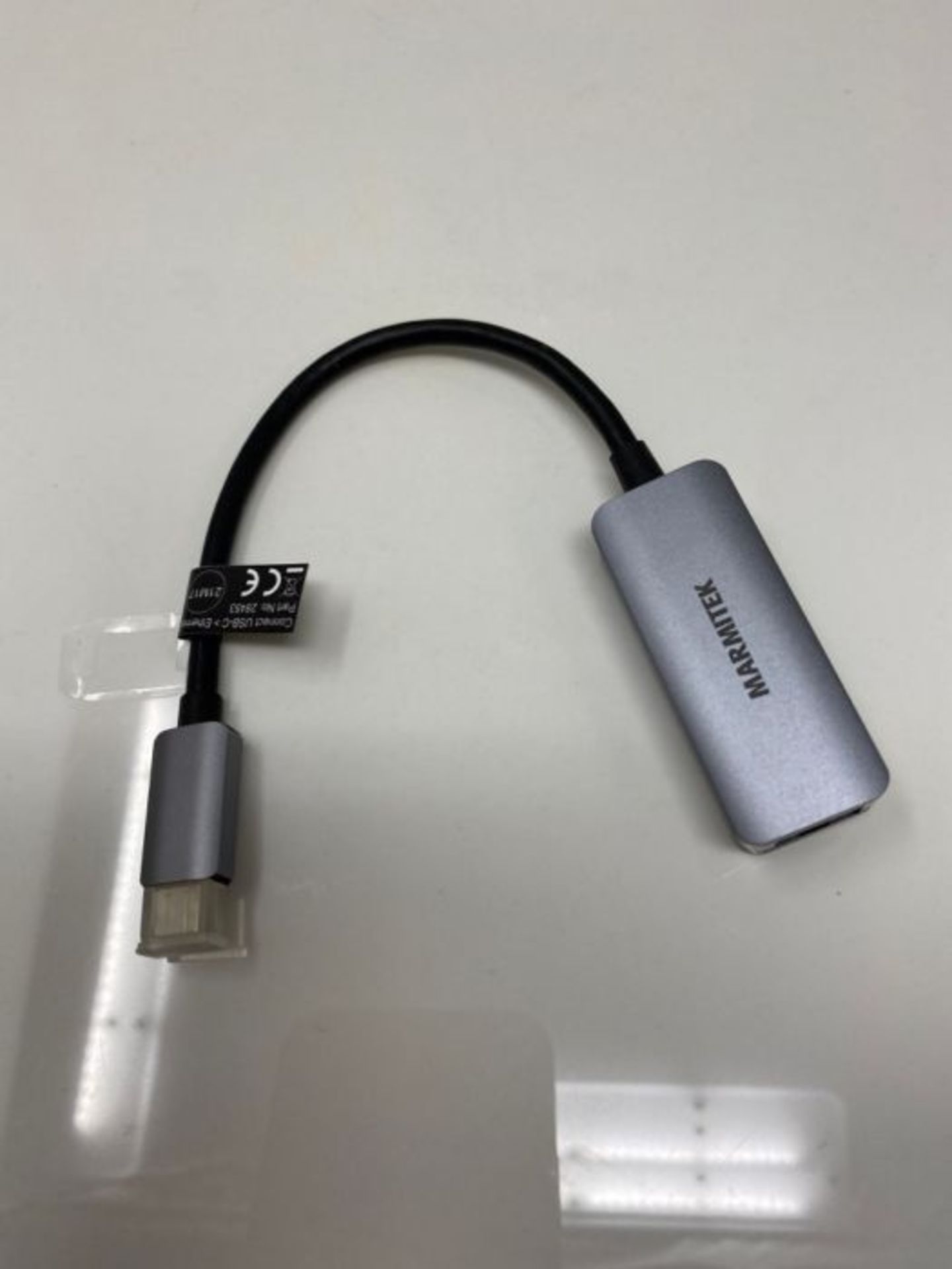 USB C to Ethernet Adapter Cable - Marmitek UE24 - Connect Thunderbolt to LAN - Connect - Image 3 of 3