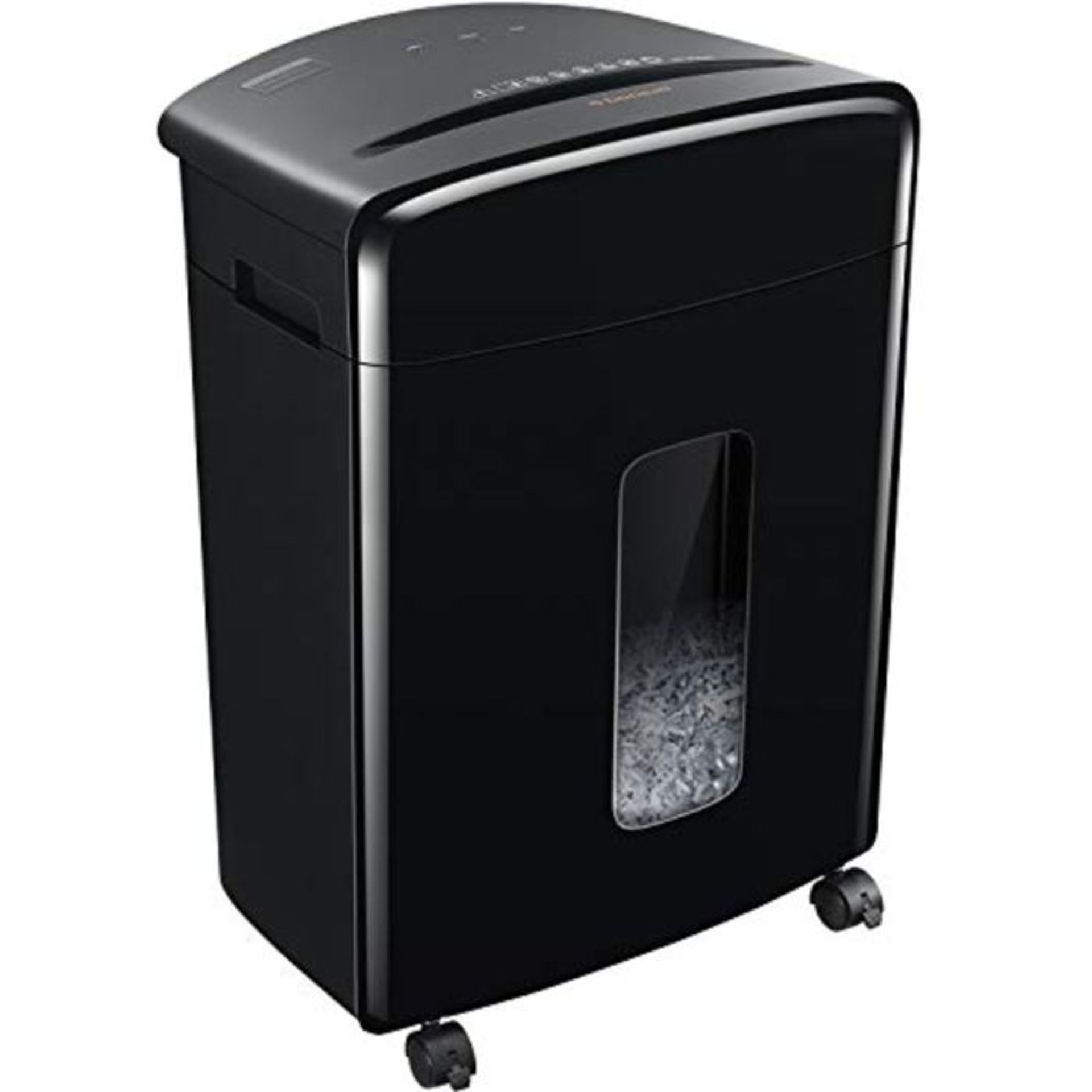 RRP £85.00 Bonsaii 15-Sheet Cross-Cut Paper Shredder, Office and Home Heavy Duty Use, Destroys Cr