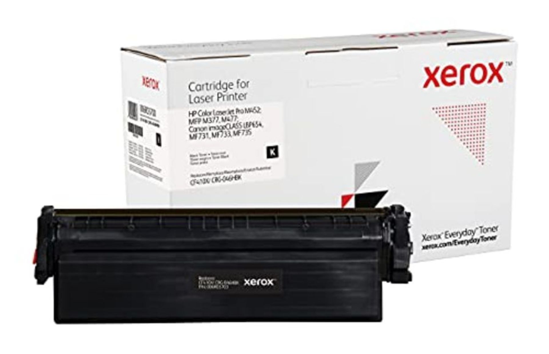 RRP £55.00 Everyday Black High Yield Toner from Xerox, replacement for HP CF410X - 6500 pages