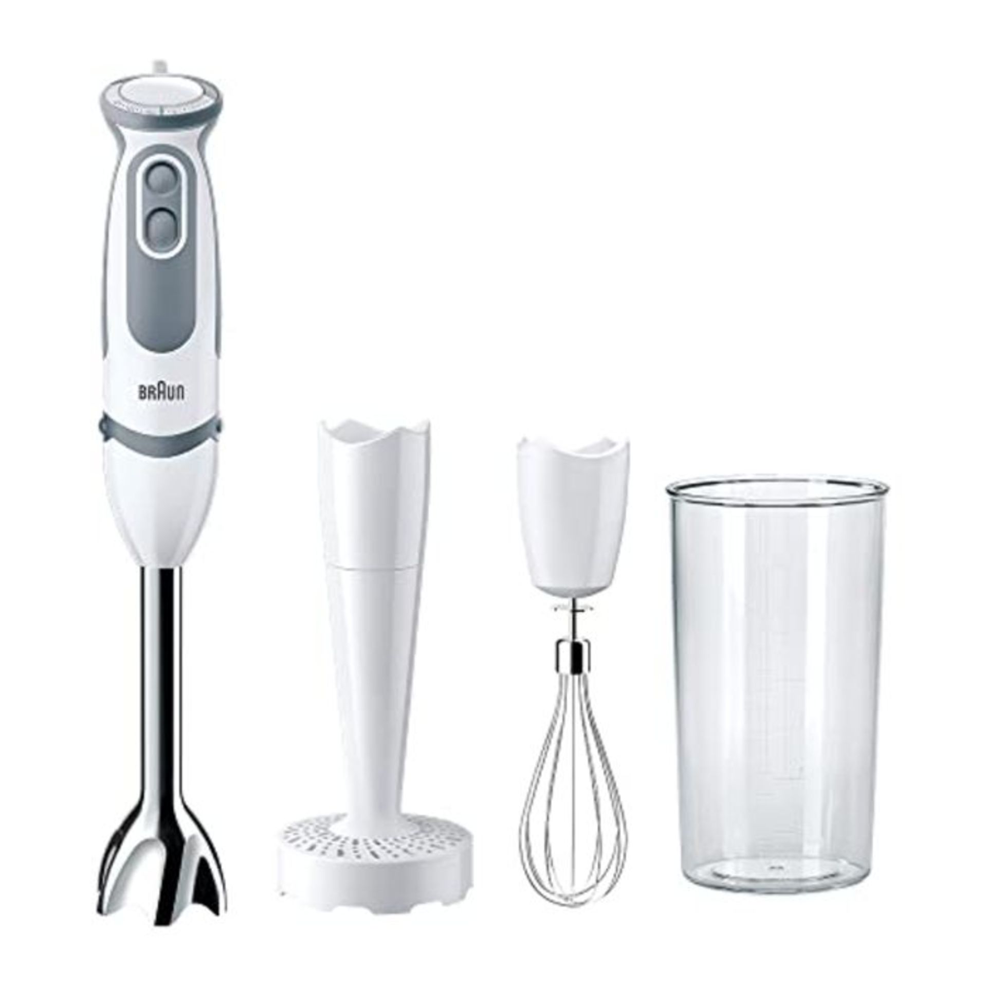 [INCOMPLETE] Braun MultiQuick 5 MQ 5207 WH Immersion blender Grey,White 1000 W