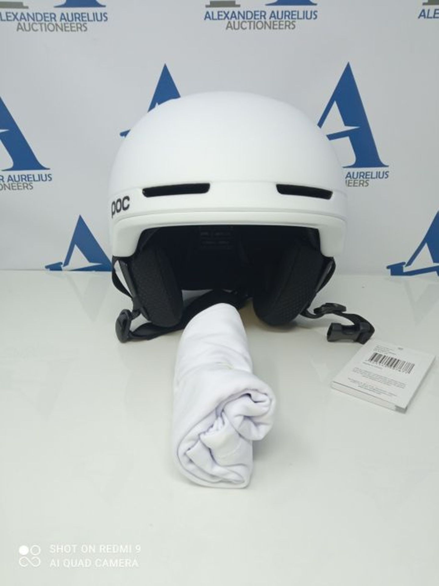 RRP £78.00 POC Unisex's Obex Pure Snowsports Helmet, Hydrogen White, XS-S - Image 3 of 3