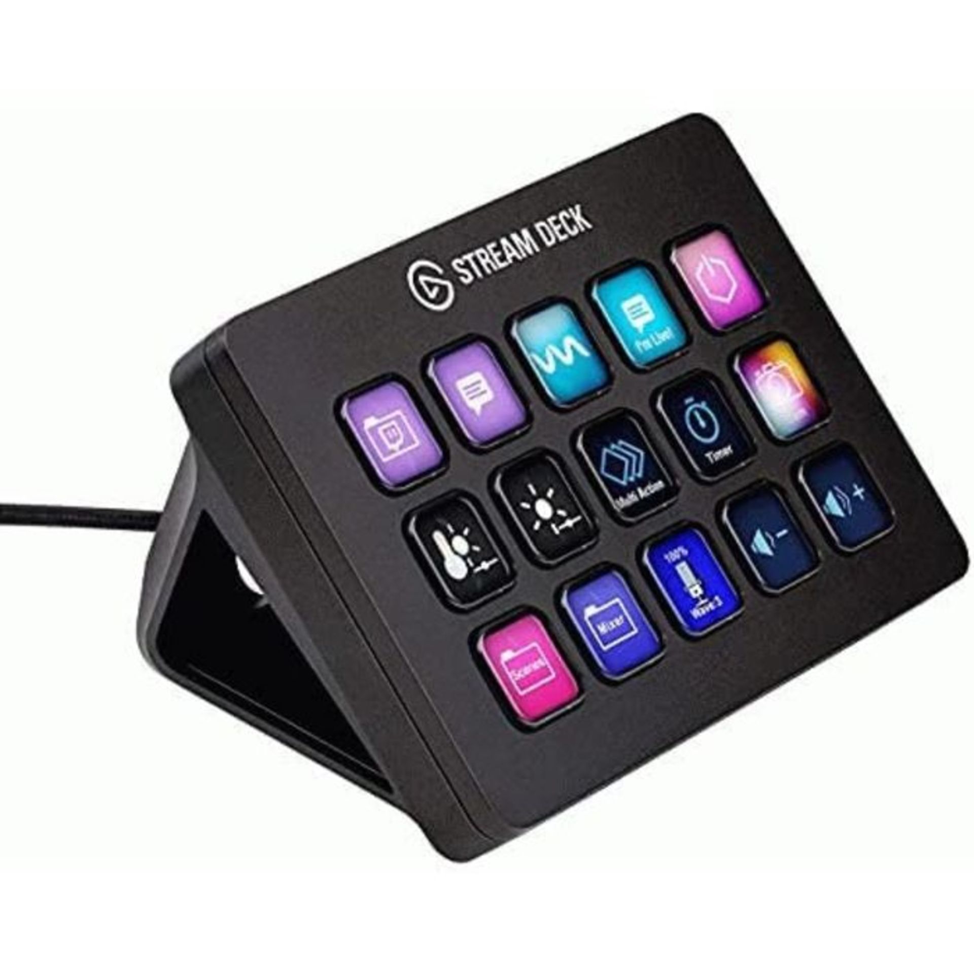 RRP £145.00 Elgato Stream Deck MK.2 - Studio Controller, 15 macro keys, trigger actions in