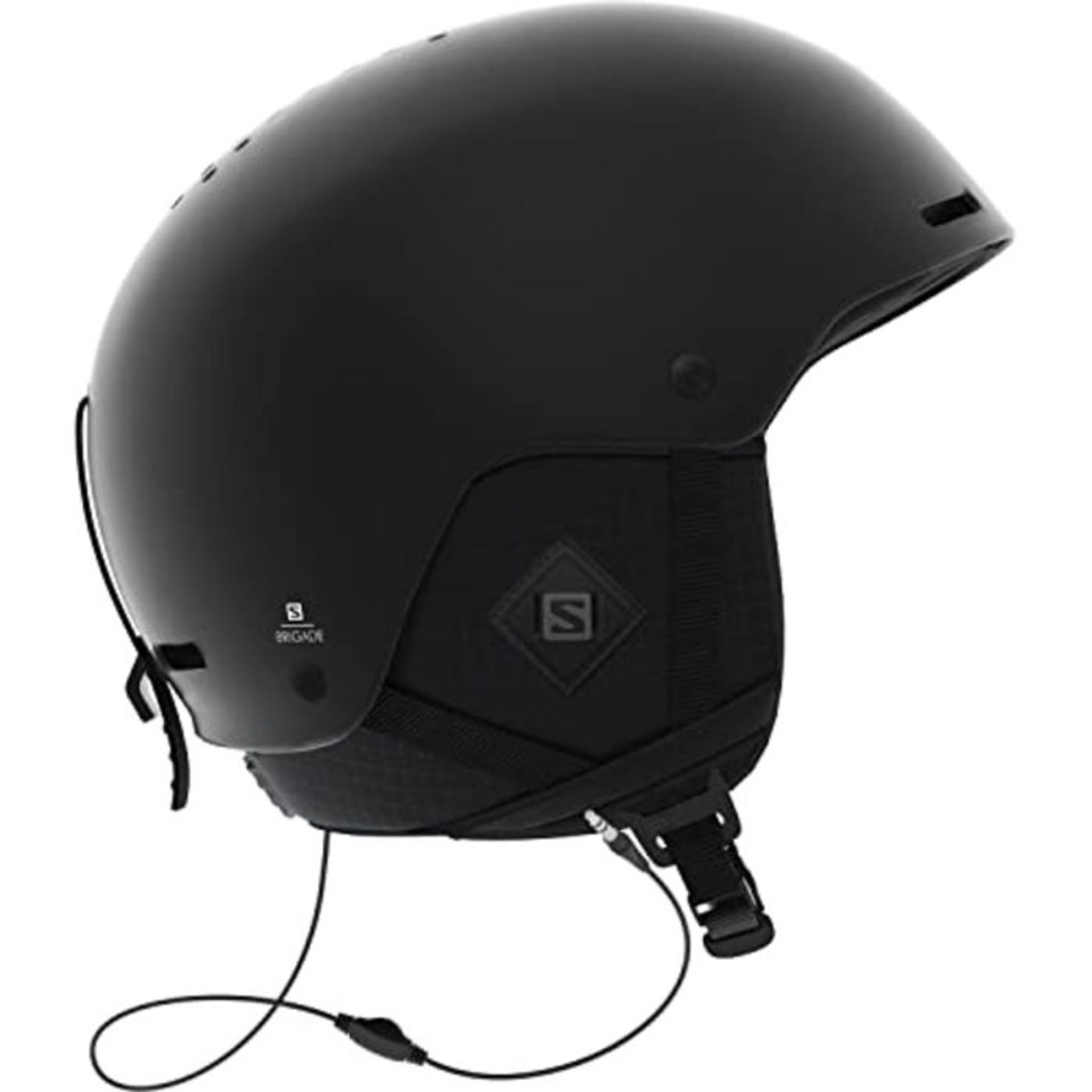 RRP £68.00 Helmet BRIGADE+ AUDIO All Black