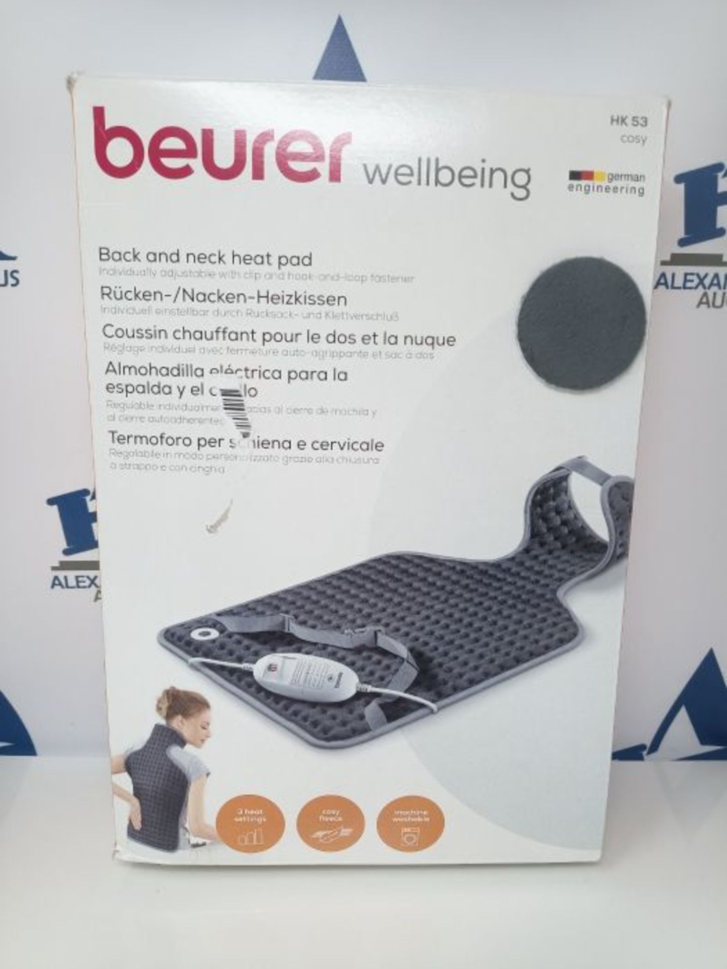 Beurer - HK53 - Heating Pad for Back and Neck - 3 Years Warranty - Image 2 of 3
