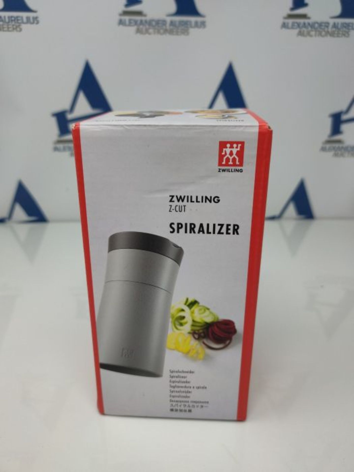 ZWILLING Z-Cut Stainless Steel Spiral Cutter, Multifunctional, Plastic Housing, Grey - Image 2 of 3