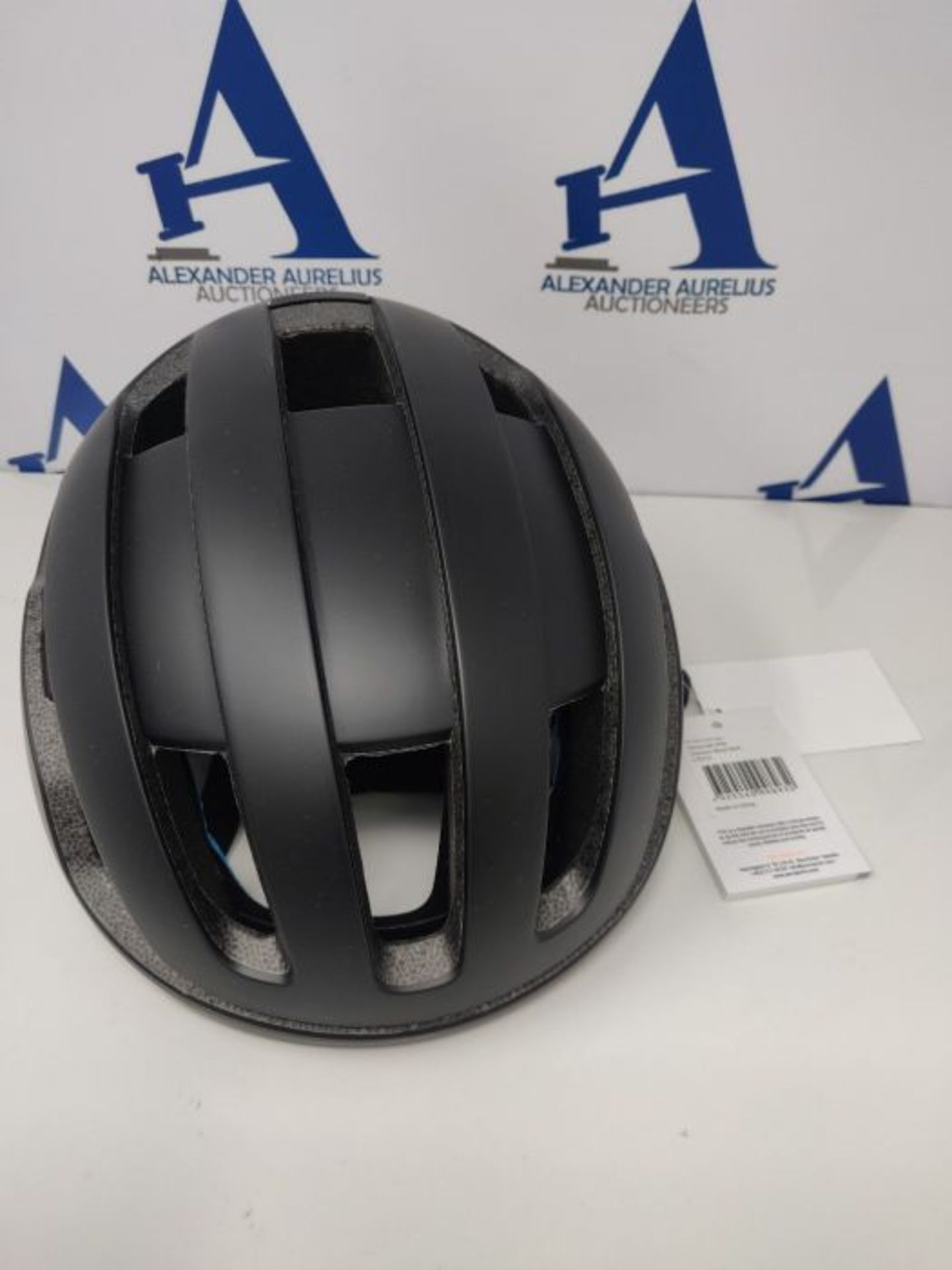 RRP £90.00 POC Unisex's Omne Air SPIN Cycling Helmet, Uranium Black Matt, L (56-61cm) - Image 3 of 3