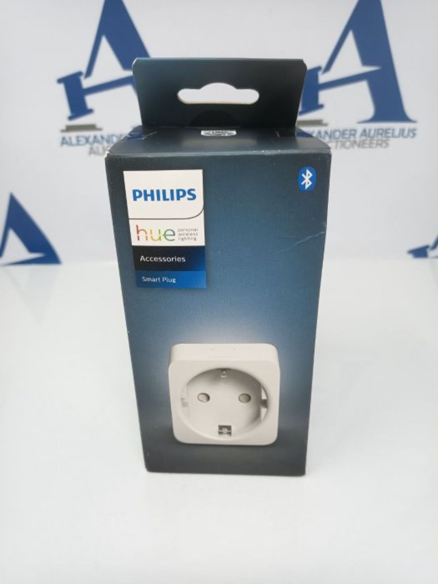 Philips Hue Smart Plug, smarte Steckdose, kompatibel mit Amazon Alexa (Echo, Echo Dot)