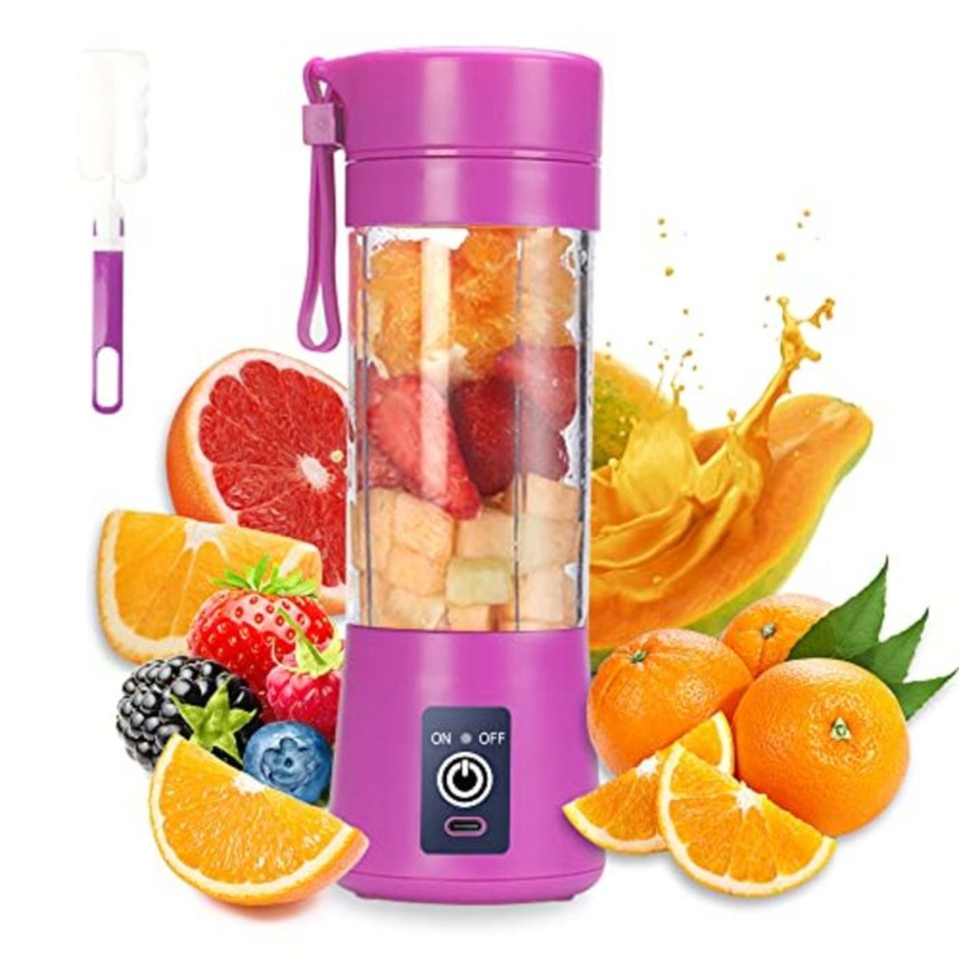 [CRACKED] Portable Blender Cup,Electric USB Juicer Blender,Mini Blender Portable Blend