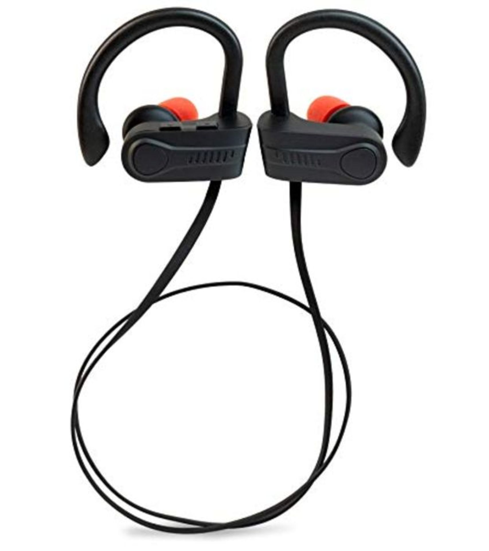 FeinTech AKH 5-00 Bluetooth 5.0 Sport Headphones Earbuds Microphone AAC IPX7 Black