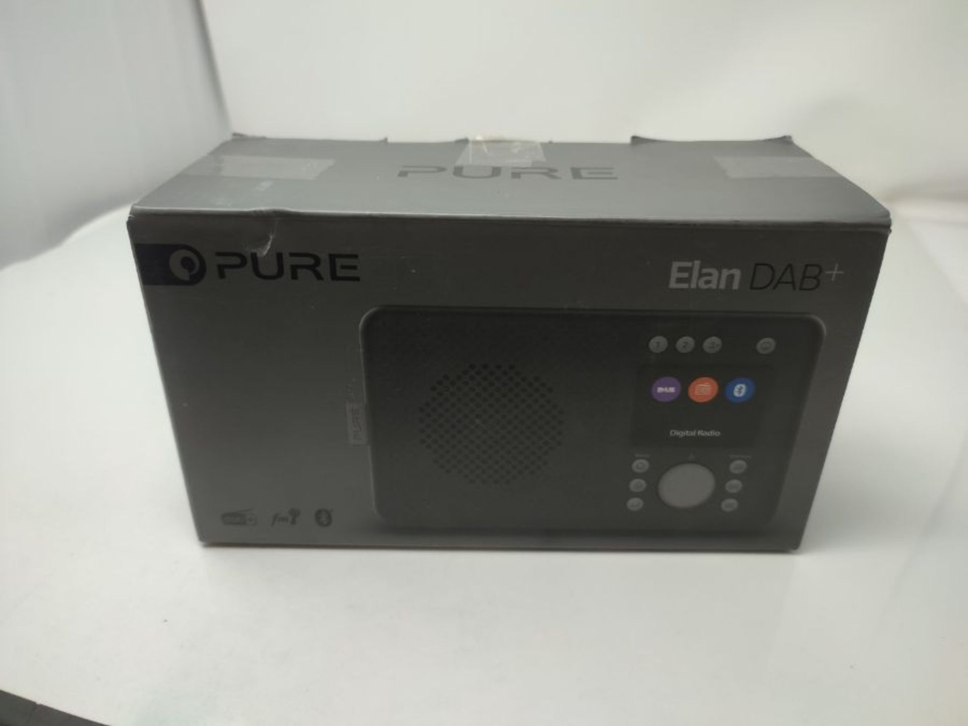 Pure 248479 DAB+ tragbares DAB+ Radio mit Bluetooth 5 (DAB/DAB+ und UKW Radio TFT Farb - Image 2 of 3