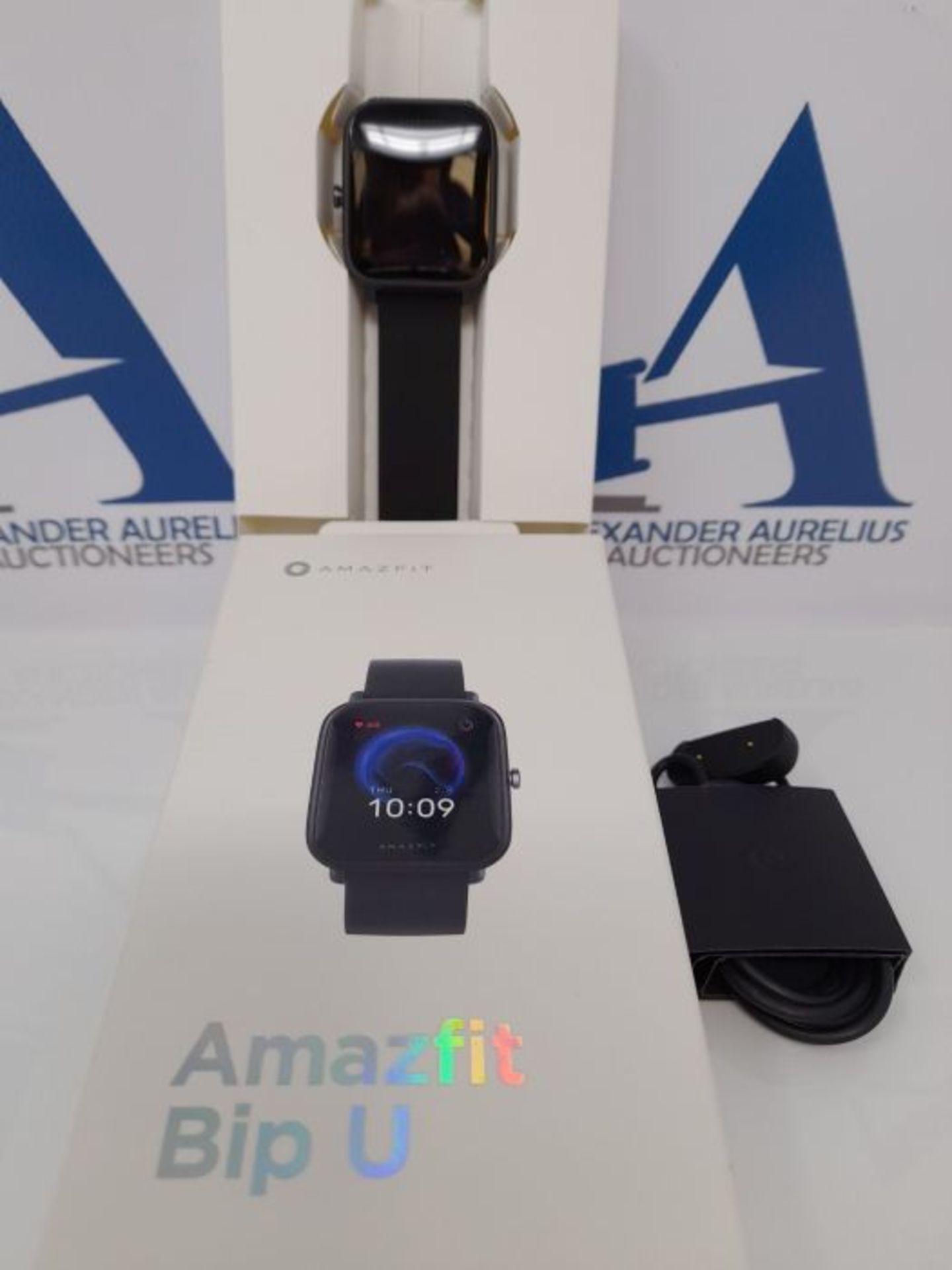 RRP £60.00 Amazfit Bip U Smartwatch 1,43 Zoll Fitness Uhr mit 60+ Sportmodi, Herzfrequenzmessung, - Image 2 of 3