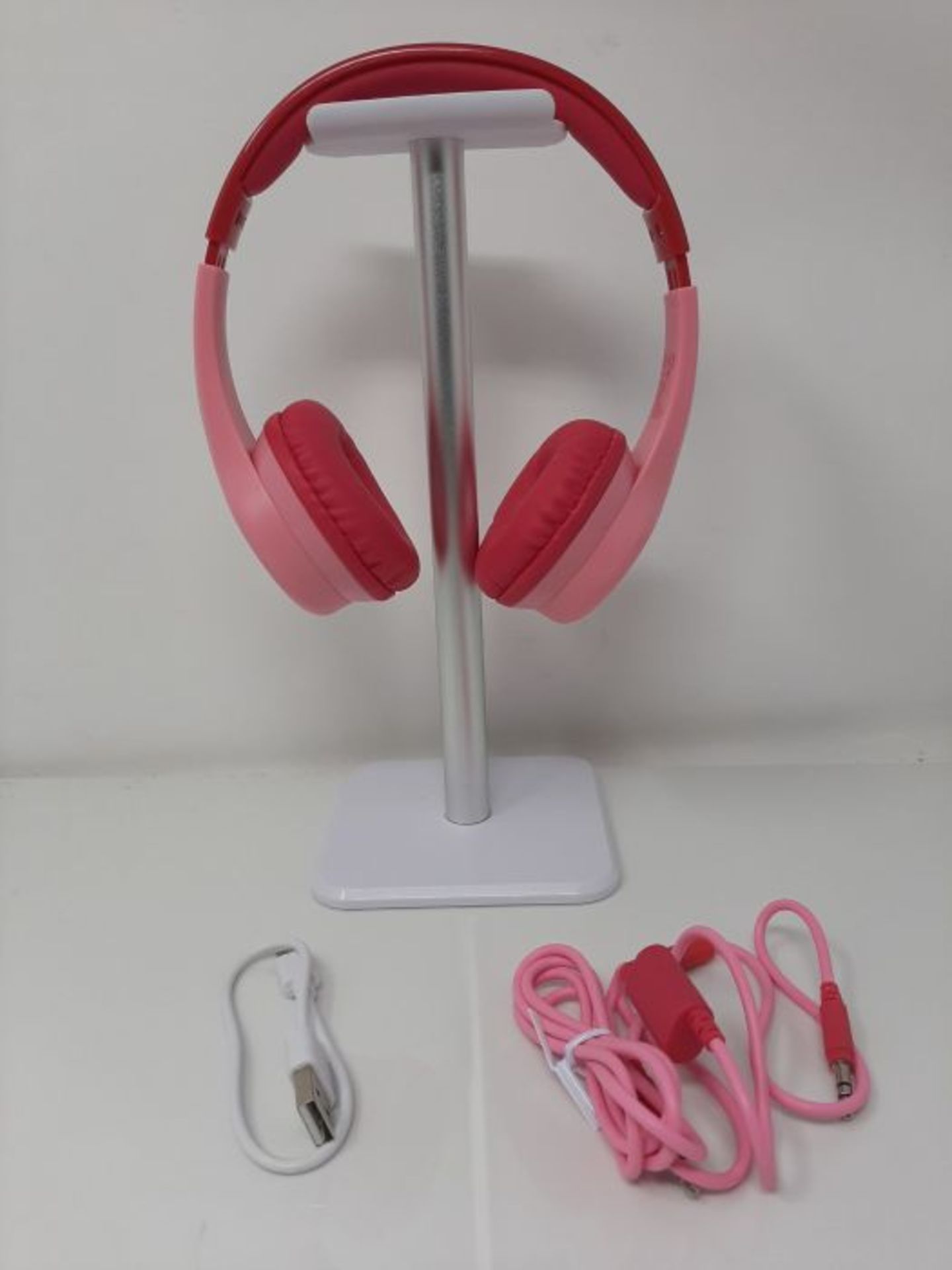 Motorola Squads 300 Wireless Kids Headphones with 15 Hours Play Time, Audio Splitter f - Image 3 of 3