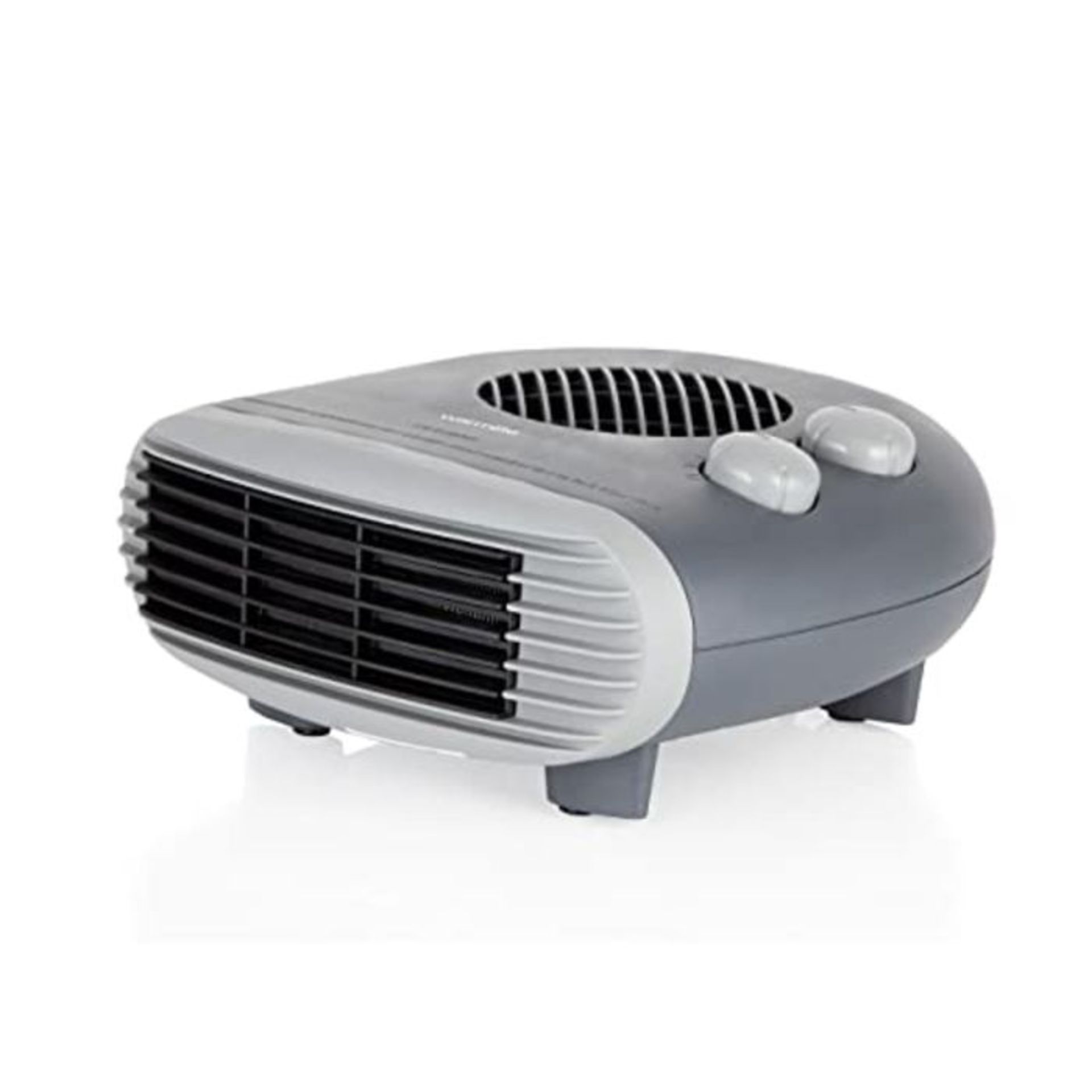 Warmlite WL44004DT 2000W Portable Flat Fan Heater, Dark, Dark Titanium